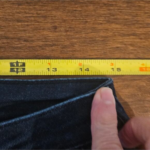 Articles of Society Jeans Womens Dark Wash Denim Mid Rise Skinny Size 28 - Picture 11 of 16